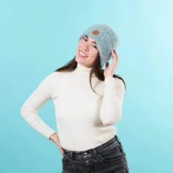 Bonnet Cari Blue Turquoise