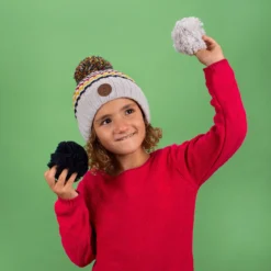 Bonnet Elephantini Gris clair