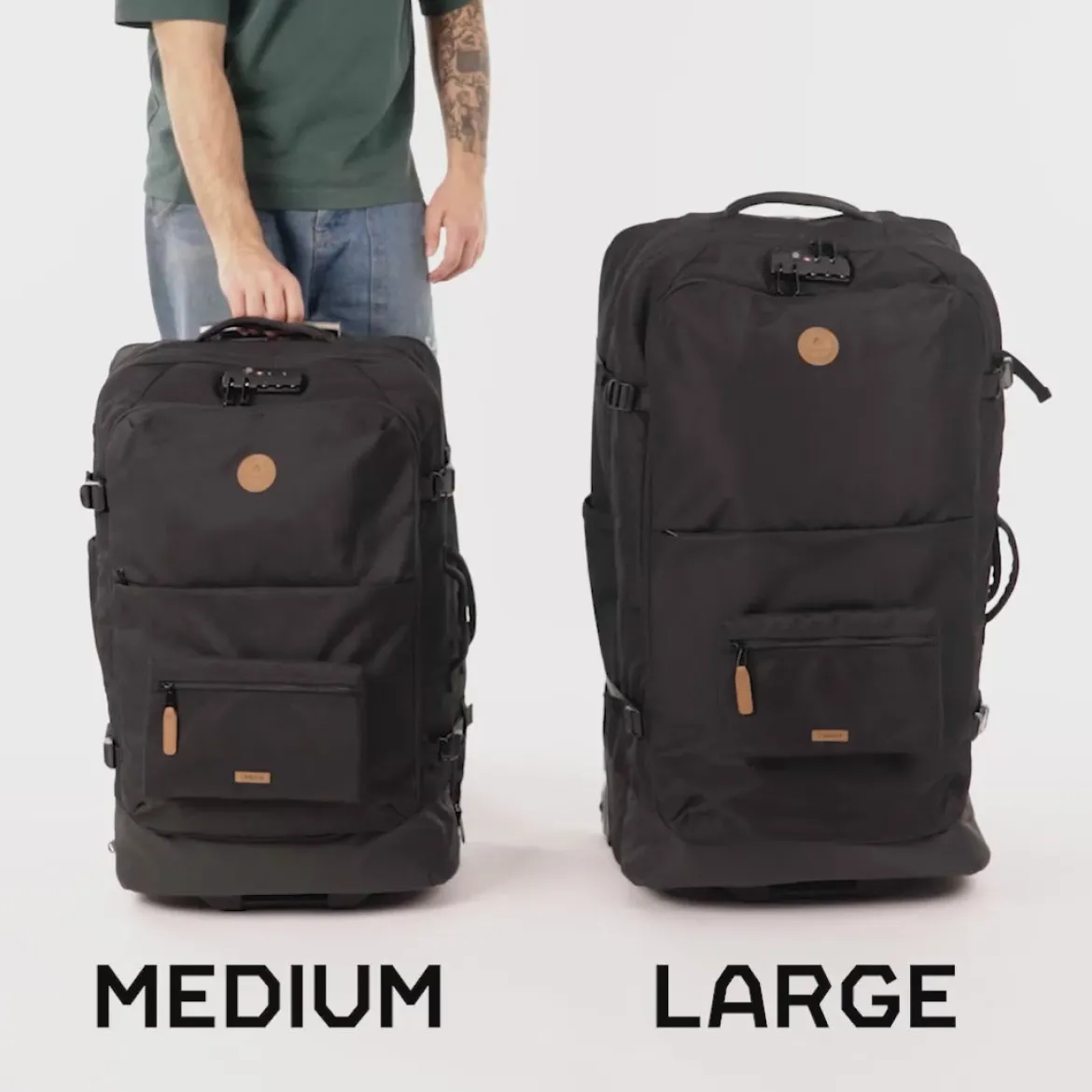 Valise souple 2 roues medium Berlin