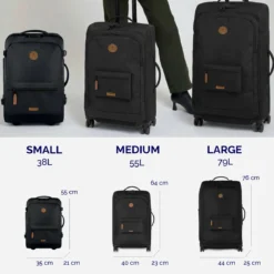 Valise souple 4 roues Medium Valladolid