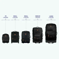 Valise souple 2 roues XS Cagliari