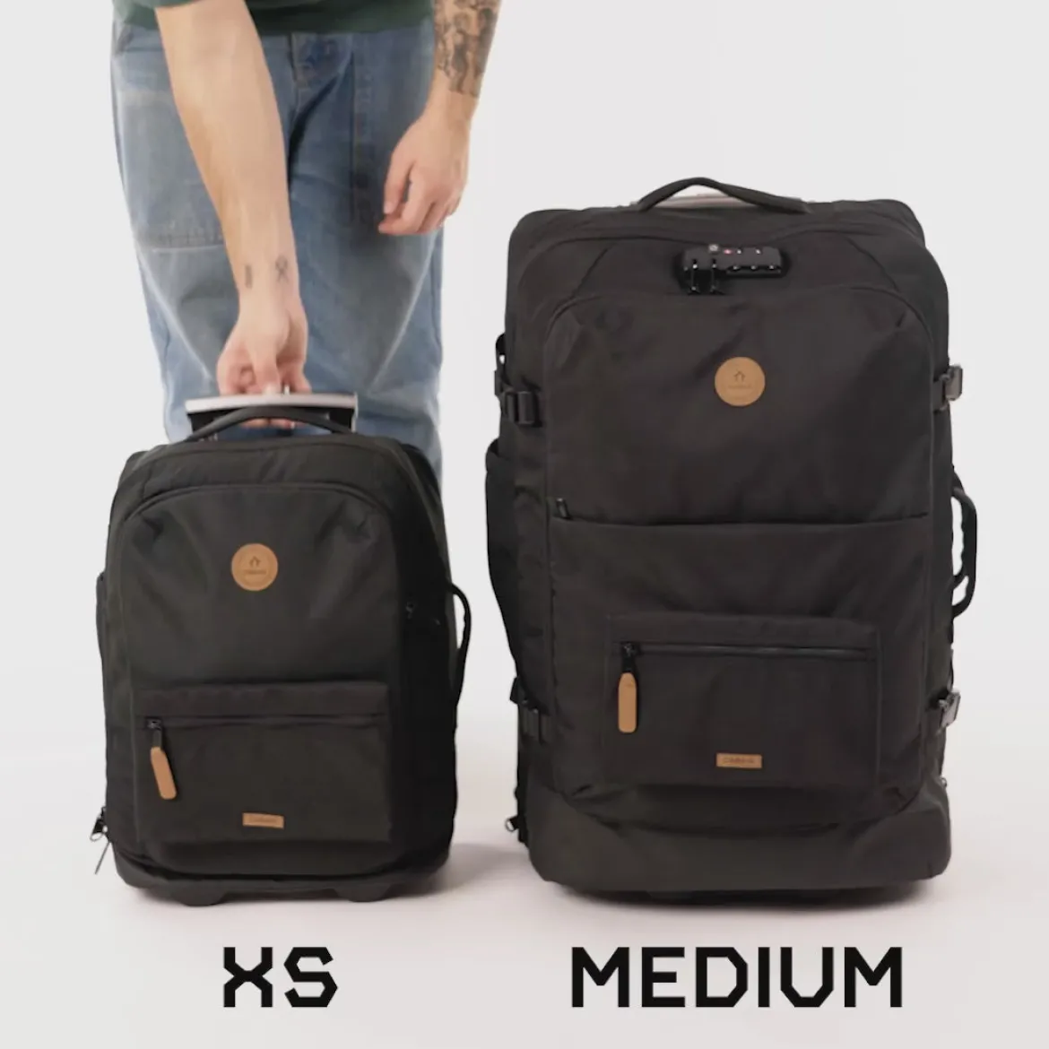 Valise souple 2 roues XS Maupiti